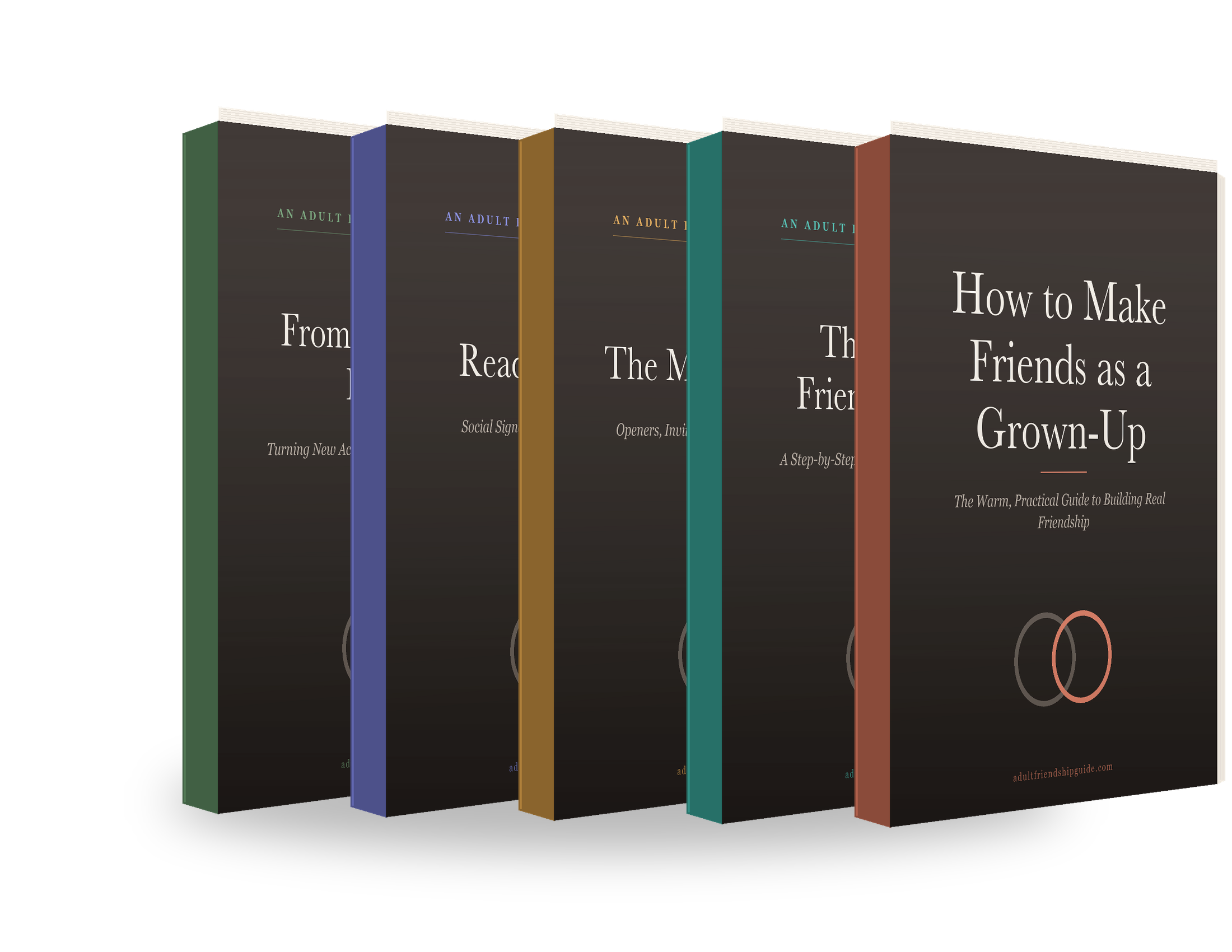 The five-book Adult Friendship Guide series